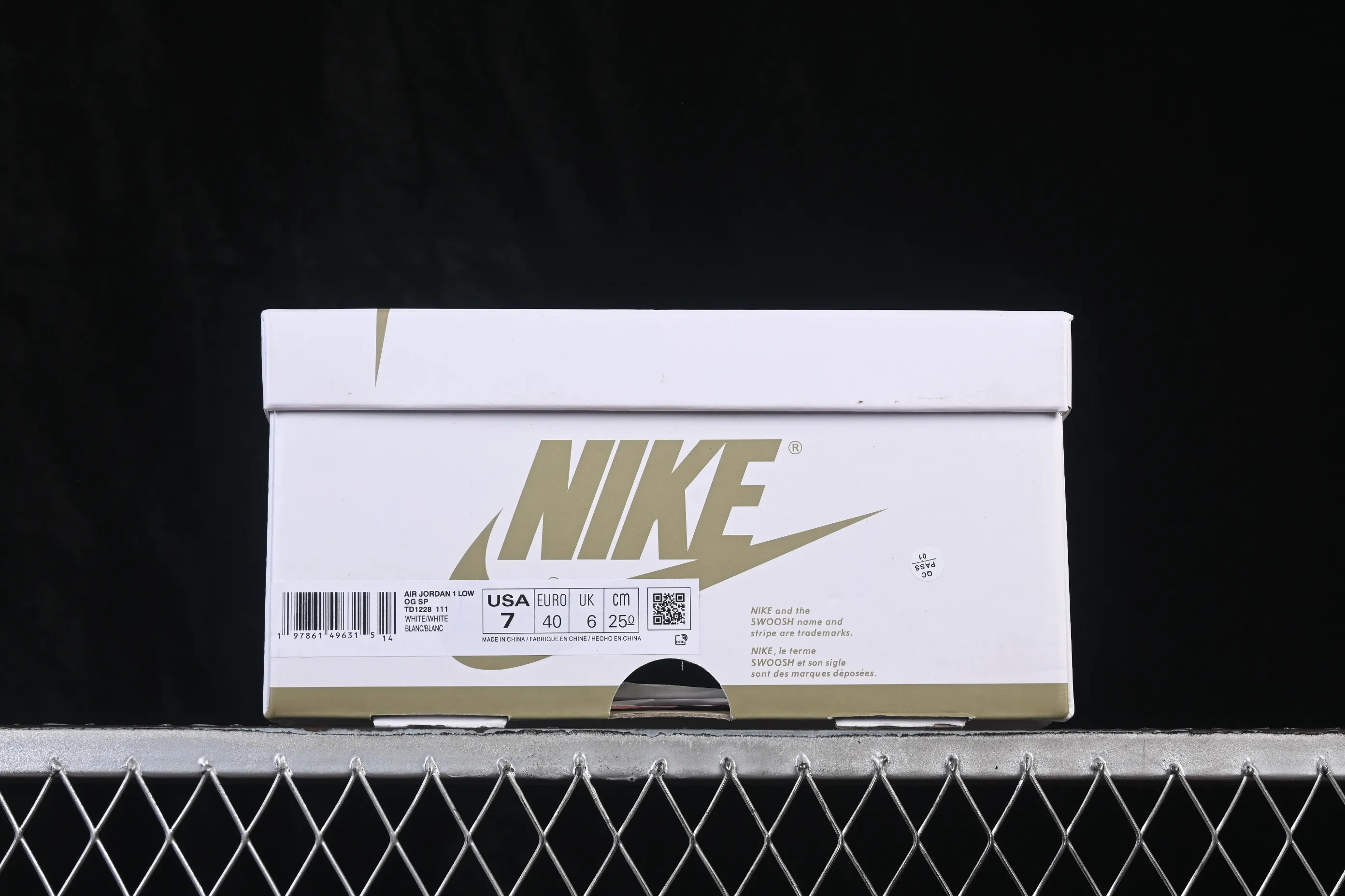 All categories Air Jordan Jordan series basketball shoes Air Jordan 1 Low ZG version Travis Scott x Air Jordan 1 Low OG AJ1 Joe 1 undercut low top full head layer TD1228-111